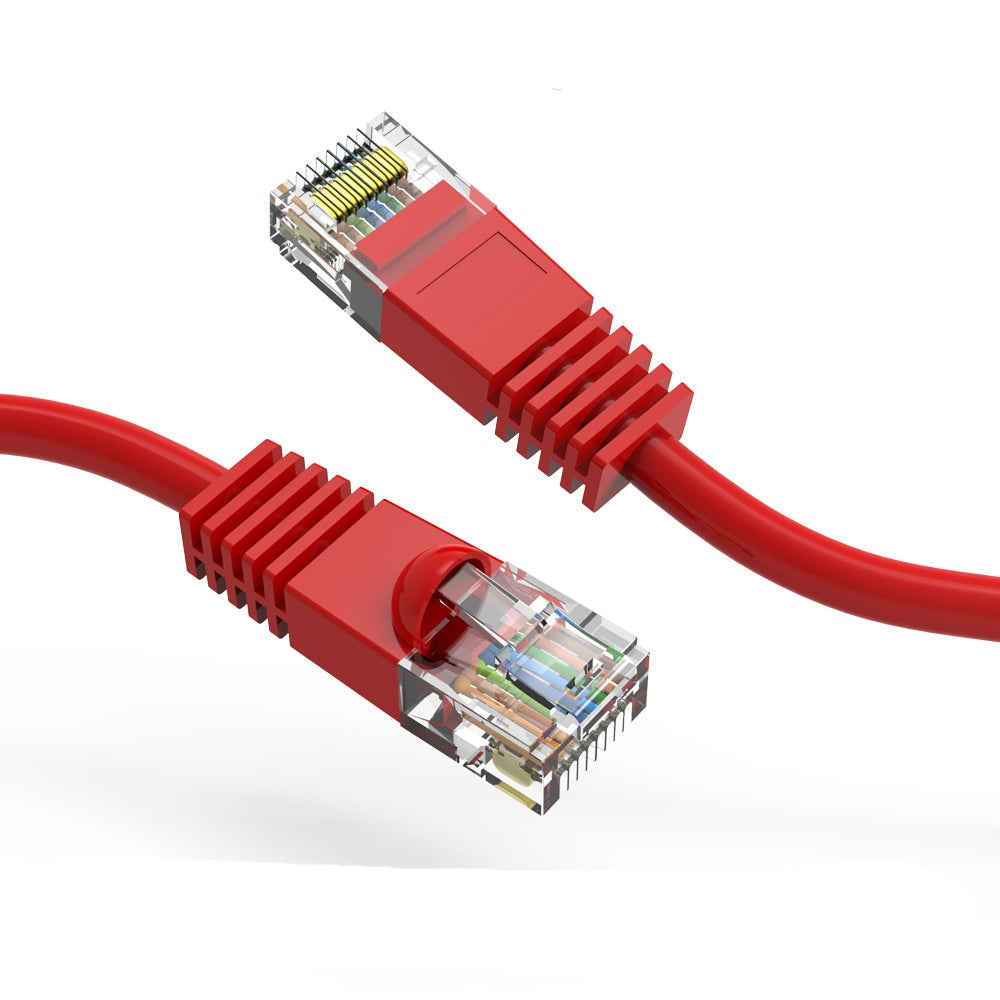 CAT5E UTP Ethernet Network Booted Cable 10-100 Feet CAT5E UTP Ethernet Network Booted Cable 10-100 Feet